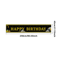 thumbnail image 3 of Construction Themed Happy Birthday Banner Party Decoration Background Backdrop Photography Props for Birthday Parties Family Gatherings Photo Shoots Kids Events Celebration Decorations, 3 of 7