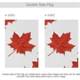 thumbnail image 3 of SKYSONIC Garden Flag Beautiful Red Maple Leaves Double-Sided Printed House Sports Flag-28x40(in)-Polyester Decorative Flags for Courtyard Garden Flowerpot, 3 of 6