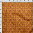 thumbnail image 3 of oneOone Cotton Silk Orange Fabric Batik Sewing Craft Projects Fabric Prints By Yard 42 Inch Wide - UA, 3 of 4
