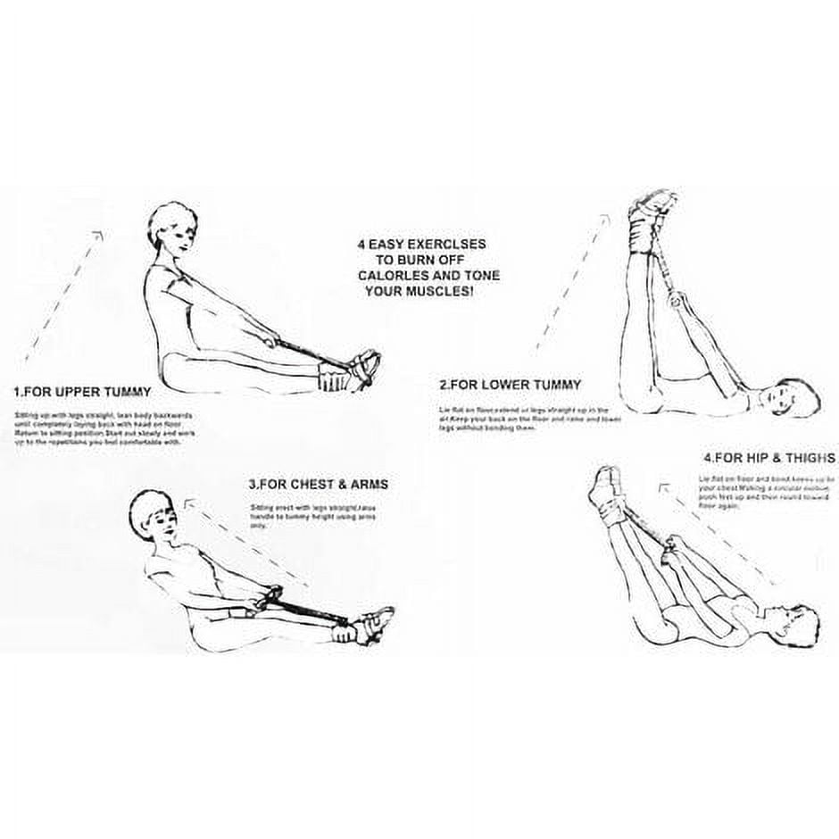 Elastic rower Multifunction device Stomach Action Bodybuilding Training