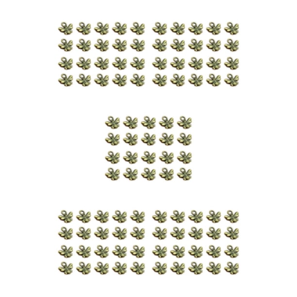 Matsuzay 50 unids/set colgantes de abeja para pendientes-aleación resistente pequeña y bonita y plata antigua rentable Type2 NO2