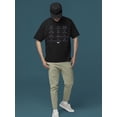 thumbnail image 2 of Zodiac Smiley Signs - Astrological Horoscope Emoji Men's T-shirt, 2 of 4