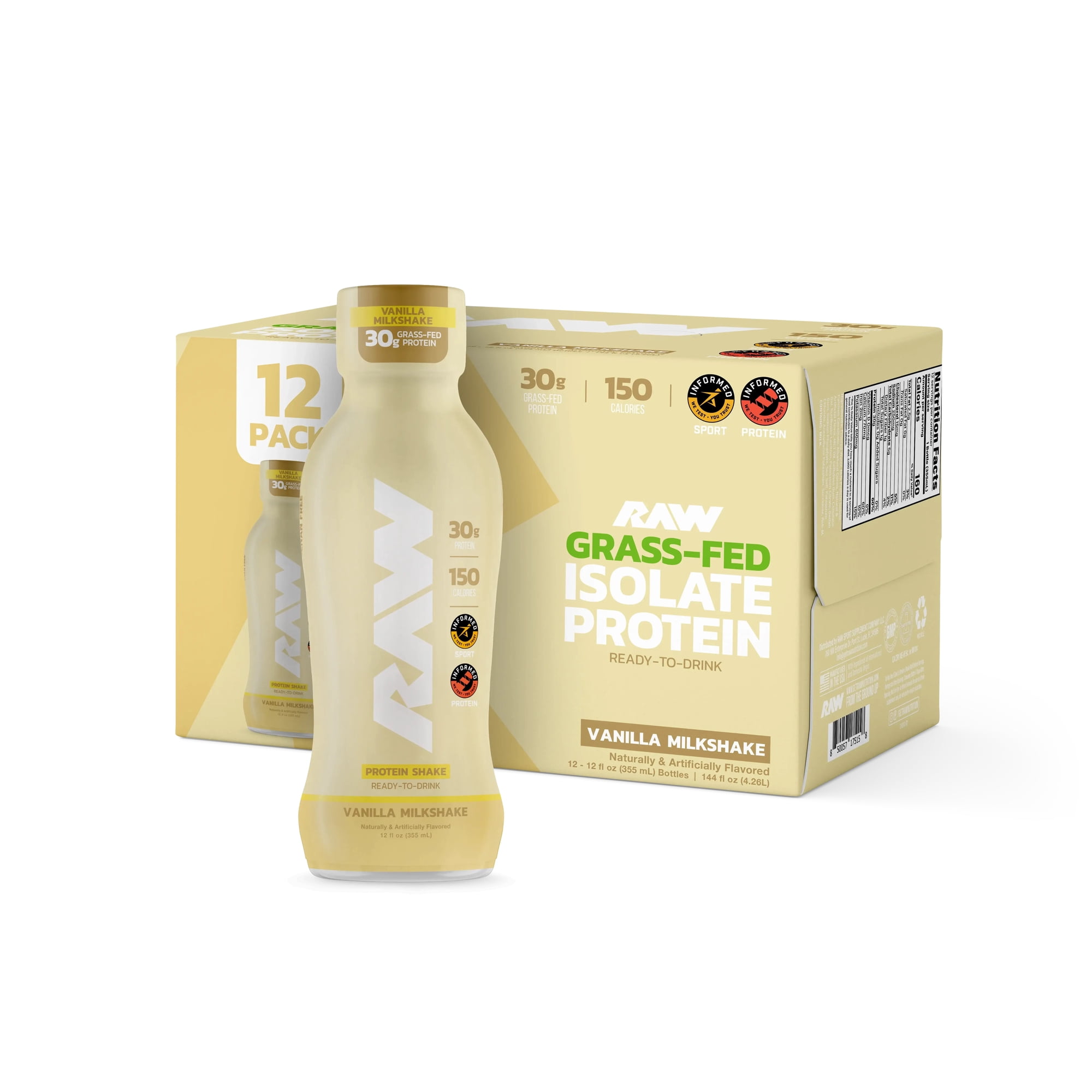 Raw Nutrition - Protein Shake RTD