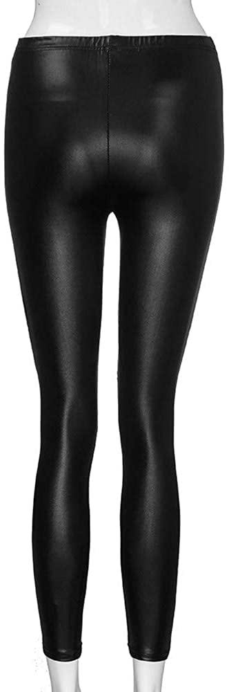 Shiny Leggings,Liquid Wet Look Shiny 