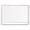 White, variant on Bi-Silque Visual Communication Products  Lacquered Steel Magnetic Dry Erase Board, 36 x 48 in., Silver & Black