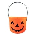 thumbnail image 5 of Shoreew Halloween Candy Bucket Pumpkin Skull Bucket Trick or Treat Bucket with Handle for Kids Halloween Party Decoration, 5 of 7