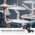 thumbnail image 3 of KAKOWELY Cowbell Clamp Cowbell Mount Clip Zinc Alloy Black Simple Design 1Set, 3 of 8