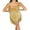 Golden, variant on Fortune Sparkly Tassels Fringe Dress for Women Deep V Neck Backless Sequin Mini Dress Party Evening Cocktail Dress
