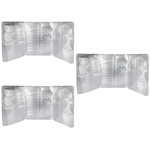 3 Count Griddle Screen Kitchen Accessory Oil Guard For Wall Grease Splash Proof