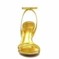 thumbnail image 2 of Sam Edelman GEMMIE MIMOSA GOLD/LQDIRIDESCENTMET SANDAL, 2 of 5