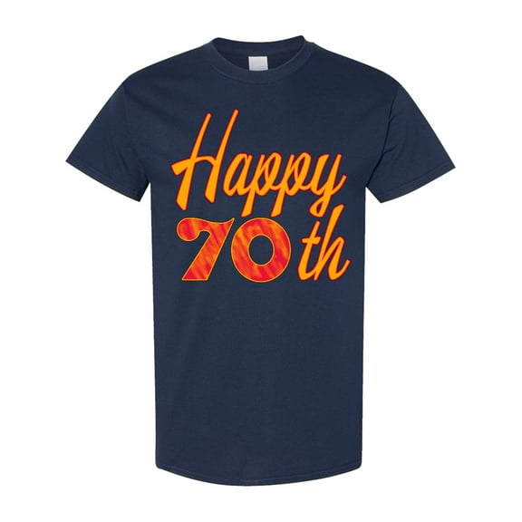 Inktastic Happy 70th Birthday T-Shirt