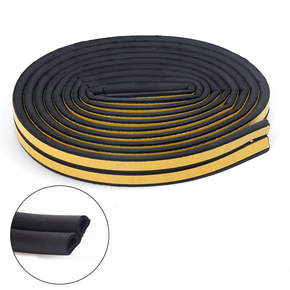 Details about   5M I Type Foam Draught Excluder Self Adhesive Window Door Seal Strip EPDM Rubber