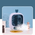 thumbnail image 4 of Sktrjpolfis Bunny Table Fan, 3-Speed Misting Fans, USB Rechargeable Fan for Office Home Use, 4 of 5