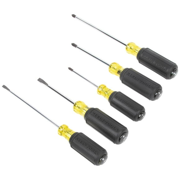 Screwdriver Set Klein Tools 85805 5-Piece w/ Cushion-Grip