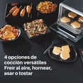 thumbnail image 4 of Horno Tostador y Freidora de Aire 4 en 1 - Proctor Silex Simply-Crisp, 1200W, Capacidad para 4 Rebanadas / Pizza Personal (Reacondicionado), 4 of 7