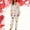 White, variant on Valentines Womens Cute Love Heart Printed Pajamas Set Casual Long Sleeve Button Down Sleepwear Soft Baggy Pjs Set Loungewear, Red2 L
