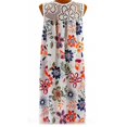 thumbnail image 3 of Robe Mode Grande Taille Femme Sans Manches en Dentelle Imprimée Robe Ample Décontractée d'Été, 3 of 4
