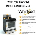 Stove Protector Liners Compatible with Whirlpool Stoves, Whirlpool Gas