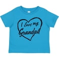 thumbnail image 3 of Inktastic I Love My Grandad in Black Chalk Heart Boys or Girls Toddler T-Shirt, 3 of 5