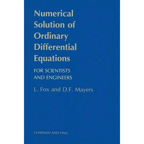 Numerical Solution of Ordinary Differential Equations, (Paperback)