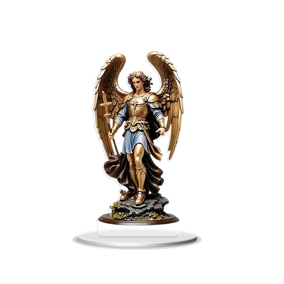 Decorative Ornaments Acrylic Arcangels Sculpture Statue Tabletop Centerpieces for Living Room,Bedroom Home Decorations