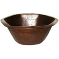 thumbnail image 4 of Novatto TCB-004AN NAVARRE Copper Bar Sink, Antique, 4 of 8