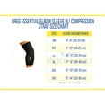 thumbnail image 2 of Breg Essential Elbow Sleeve with Compression Strap, 2 of 4