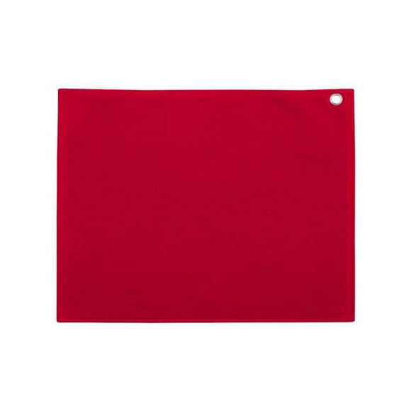 Toalla de terciopelo de algodón Carmel Compañía de toallas Carmel C1518GH Rojo Todos