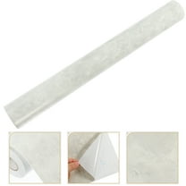 jojofuny PVC Self Adhesive Wallpaper Light Grey 1 Roll 39.4x17.7In