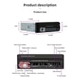 thumbnail image 2 of Torovo Car Radio 7 Inch Single Din Car Gps Radio Stereo, 2 of 9