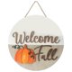 thumbnail image 1 of Colgantes de puerta de Halloween Letrero de bienvenida de tablero de madera Hello Fall para decoración del hogar, 1 of 3