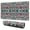 Multicolor Geometric Pattern, variant on Long Mouse Pads for Desk,Multicolor Paisley and Floral Pattern Desk Mats on Top Of Desks, Desk Mouse Pad Extra Large with 3mm Non-Slip Base and Stitched Edge for Gaming,Office,Work,Home 31.5"x11.8"