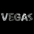 thumbnail image 2 of LA Pop Art Men's Premium Blend Word Art T-shirt - VEGAS, 2 of 2