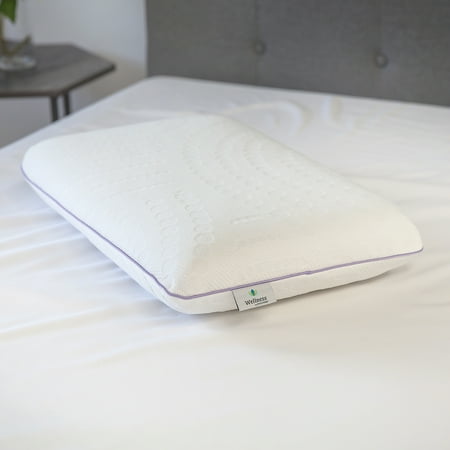 Solid Foam Pillows - SensorPEDIC Relax - Lavender Infused Memory Foam Pillow