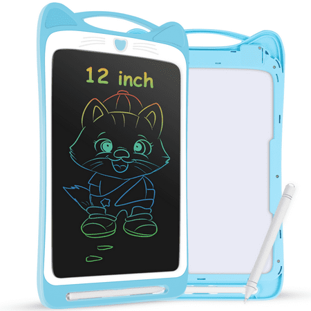 AGPTEK LCD Writing Tablet , Graphics Drawing Pads for Kids, 12 inch with Lock Switch, Blue