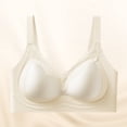 thumbnail image 2 of Njagoc3 Wireless Bras for Women Adjustable Breathable Bra Thin Lace Gather Bra Rimless Daily Bra, 2 of 6