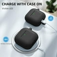 thumbnail image 6 of Comvin for Apple Airpods 4 Case Cover for Women Men, with Cleaner Kit Fits & Anti-Loss Strap, Black, 6 of 9