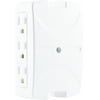Philips 6-Outlet Wall Adapter, Side-Access Outlets, White, SPS1060T/17