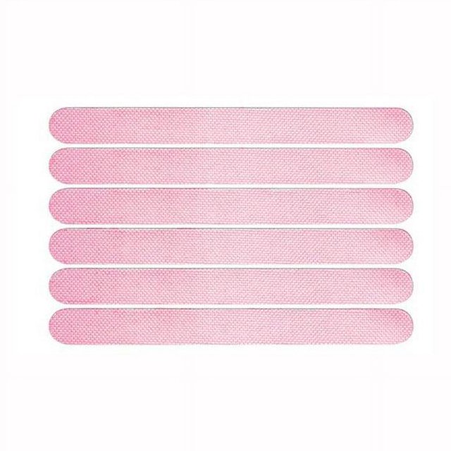 Pegatinas de bañera Vevor para bañeras resbaladizas escaleras de piso de piscina paquete de 12 rosa