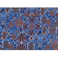 thumbnail image 2 of Zelouf Petra Medallion Print Sweater Knit  , Sewing, DIY, Crafts Fabric by the Yard, 434 Blue/wine, 5 Yard, 2 of 2