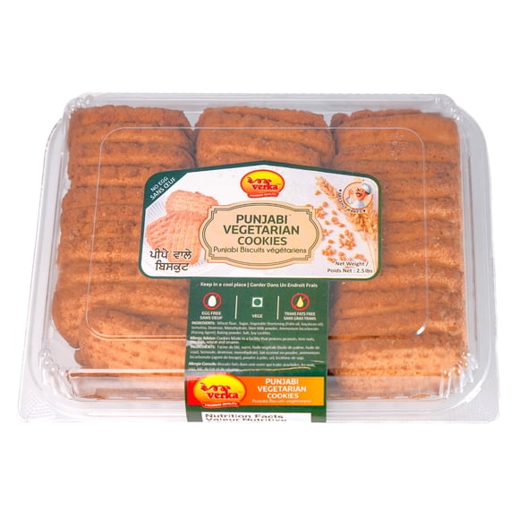 Verka Punjabi Vegetarian Cookies, 2.5lbs