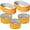 Orange, variant on SnugNiture 5-Pack 2x2x1 ft & 4x2x1 ft Galvanized Steel Raised Garden Bed, Outdoor Metal Planter Box for Vegetables and Flowers,White