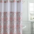 thumbnail image 1 of Hookless French Damask rideau de douche avec doublure PEVA, 1 of 4
