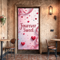 thumbnail image 5 of LUUFILx Romantic Heart Backdrop Banner for Valentine's Day Sweet Photo Background Birthday Party Decoration Props Wedding Anniversary Celebration, 5 of 8