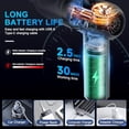 thumbnail image 5 of Aspiradora de mano para coche KMM, 4 en 1, 16000 Pa, alta potencia, 120 W, 3 velocidades ajustables, luz LED y boquillas múltiples para coche, hogar, oficina y mascotas., 5 of 5