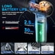thumbnail image 5 of Aspiradora de mano para coche KMM, 4 en 1, 16000 Pa, alta potencia, 120 W, 3 velocidades ajustables, luz LED y boquillas múltiples para coche, hogar, oficina y mascotas., 5 of 5