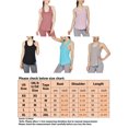 thumbnail image 3 of Sexy Dance Ladies Vest Sleeveless Workout Top Square Neck Tank Tops Athletic Tee Racerback Pullover Wine Red XS, 3 of 3