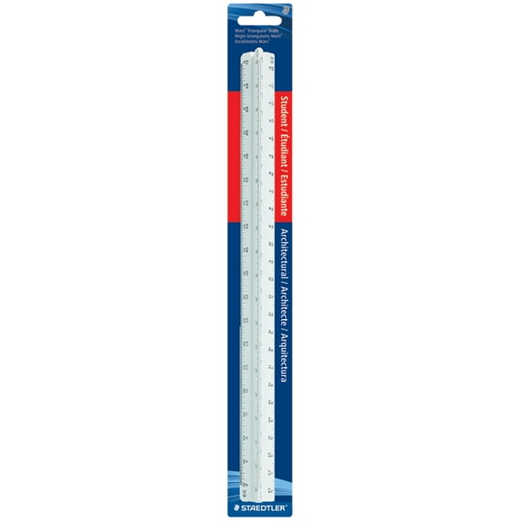 Staedtler Student Grade Architectural Scale, 12 in