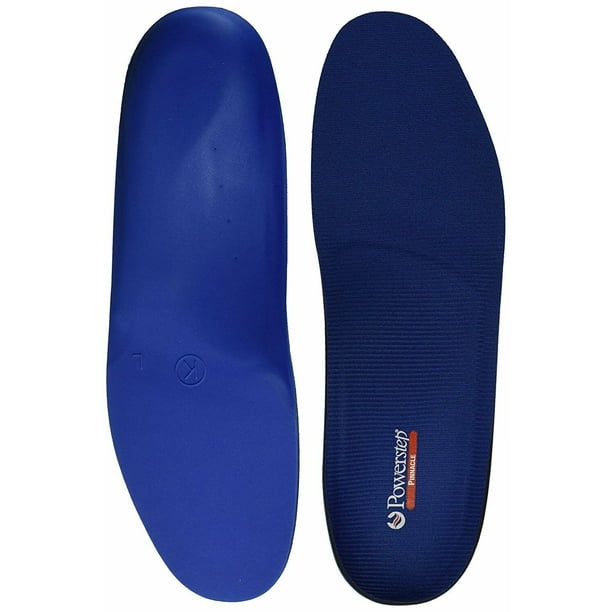 built in arch support, length insoles, plush cushioning, pinnacle insoles, heel cradle, shin splints, powerstep pinnacle insoles, 