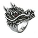 thumbnail image 5 of Jumpingount Anillos de apertura Anillo de animal retro Aleación Joyería Suministro Decoraciones No.11 Como se muestra Nº 11 10piezas Jumpingount CBP368503, 5 of 6
